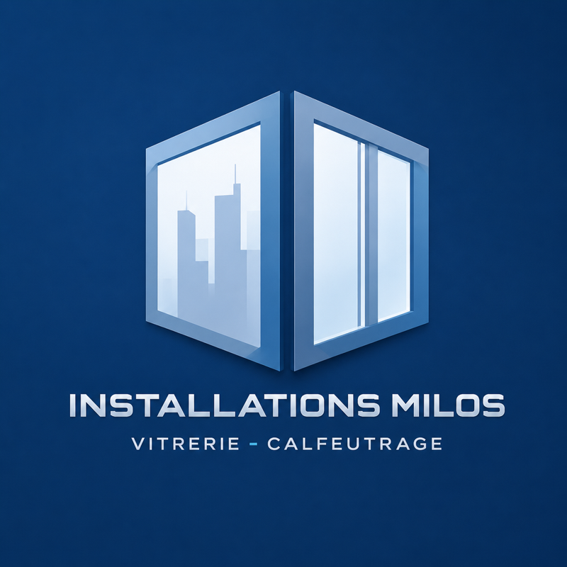 Logo Installations Milos — vitrerie et calfeutrage