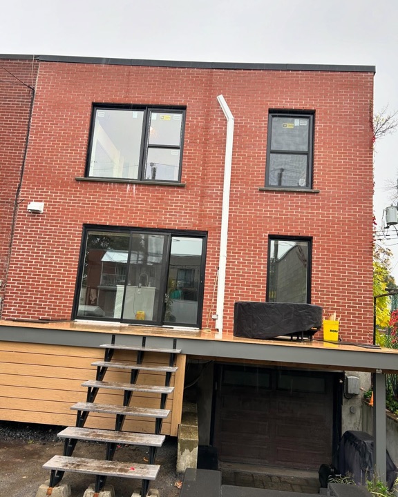 Windows and patio door, Montreal plex